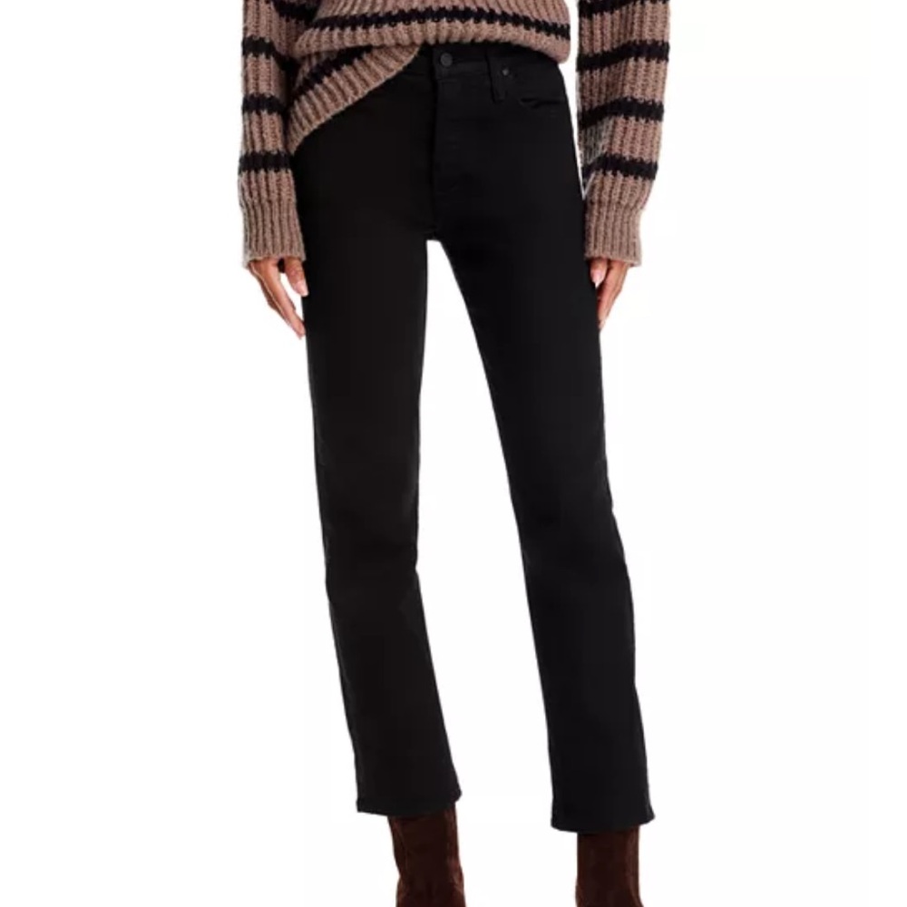 MOTHER The Tomcat High Waist Ankle
Straight Leg Jeans - Lasting Impression wash